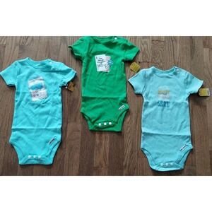 Newborn Unisex Girl Boy Baby Bodysuit Rompers 3-6 Months One Peice New Bee Funny